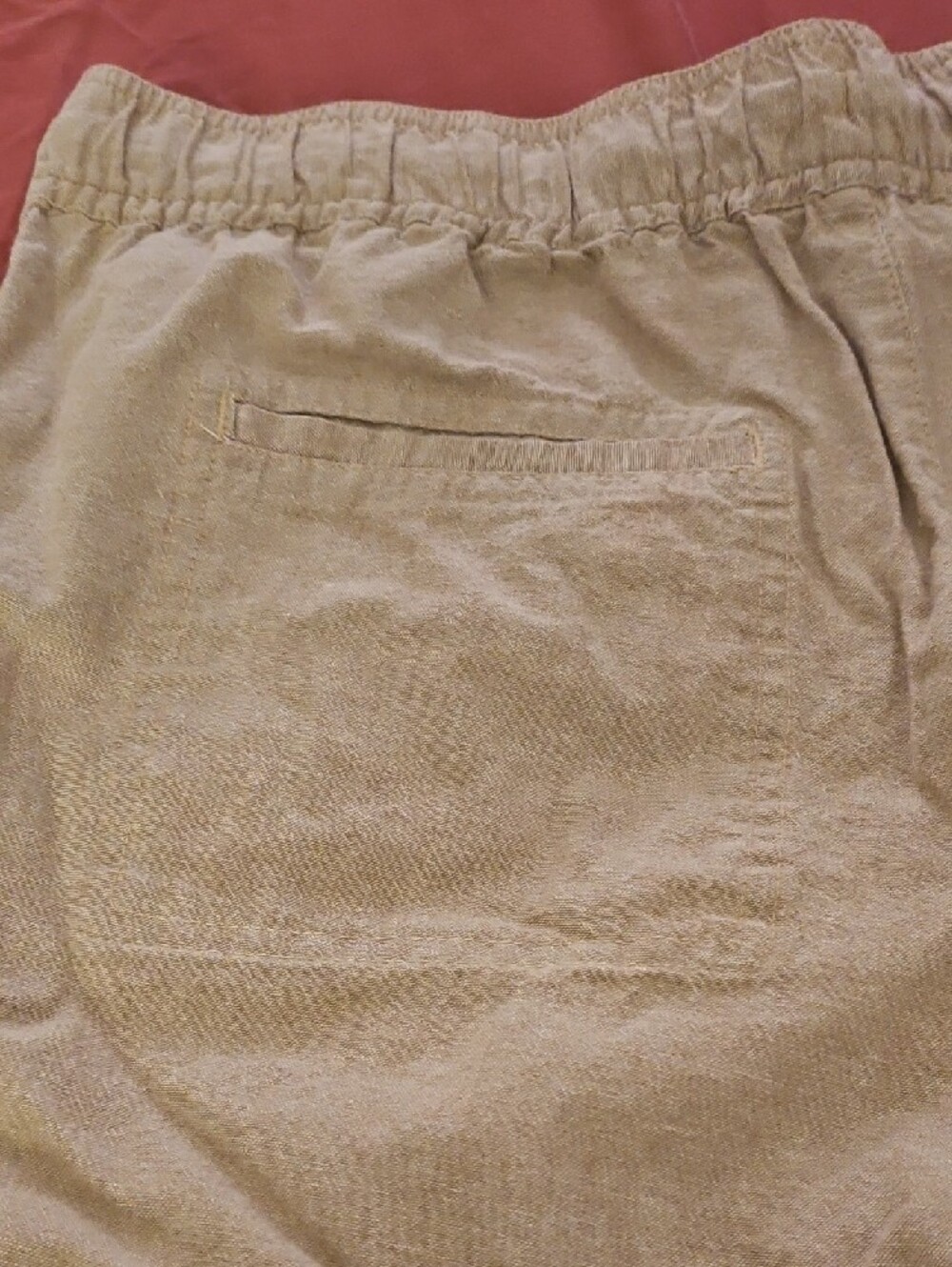 Eddie Bauer Khaki Tan Drawstring Shorts - Picture 8 of 9